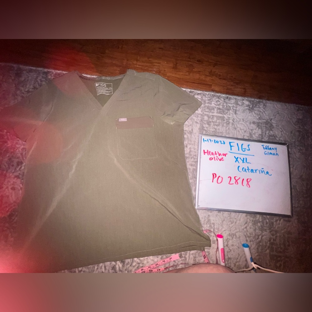 Figs xxl heather olive Catarina
